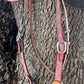 2800-Confetti 1-1/2" Contour browband headstall