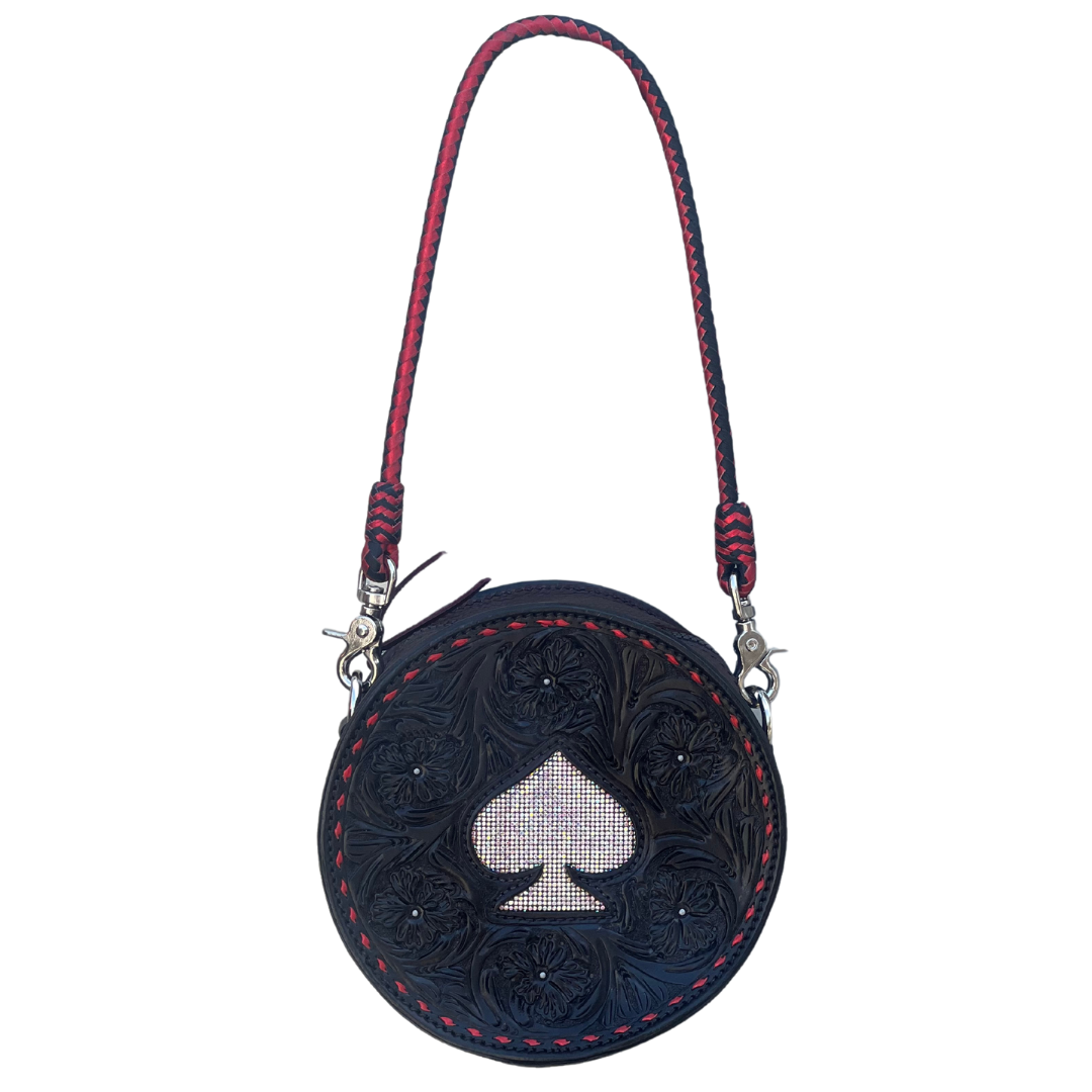 8" Canteen- Black Ace