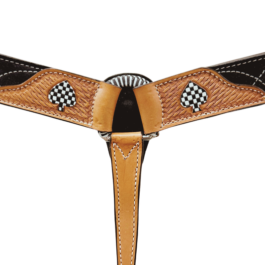 3012- 2" Black Cowboy Stitch