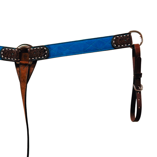 3012- 2" Turquoise Cowboy Stitch