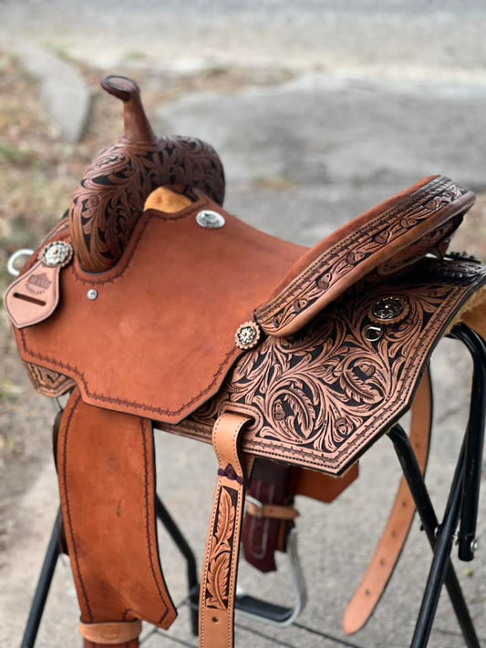 Cowboy Feather Barrel