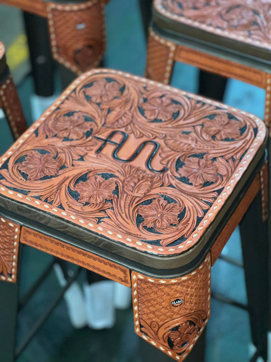 (PRE-ORDER) Wild Rose Bar stools W/ No Back