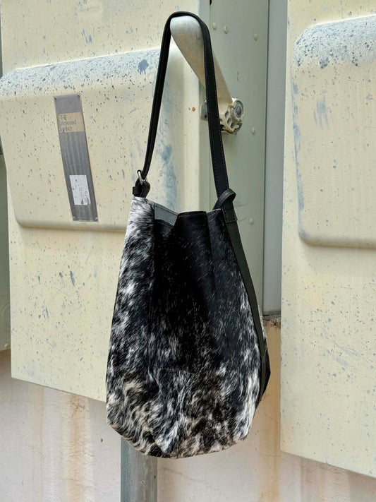 Livestock Tote- Salt & Pepper #7