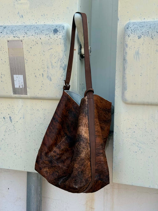 Livestock Tote- Chocolate Brindle #7