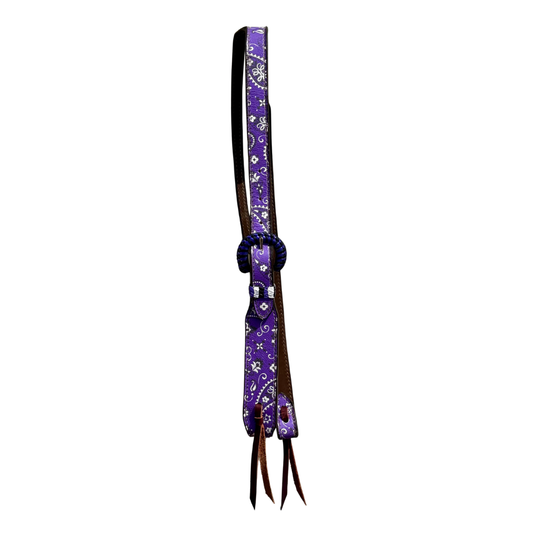 BANDANA PURPLE SPLIT ONE EAR