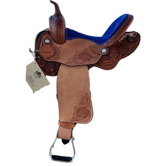 14" Sunflower Air - Royal Blue suede seat