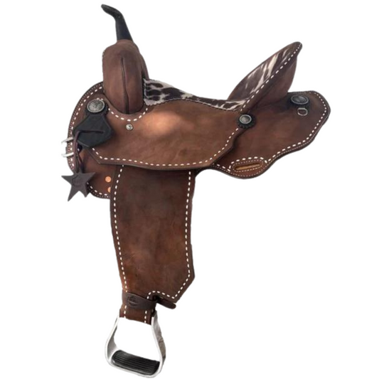 14" Turquoise Cowgirl Air Barrel