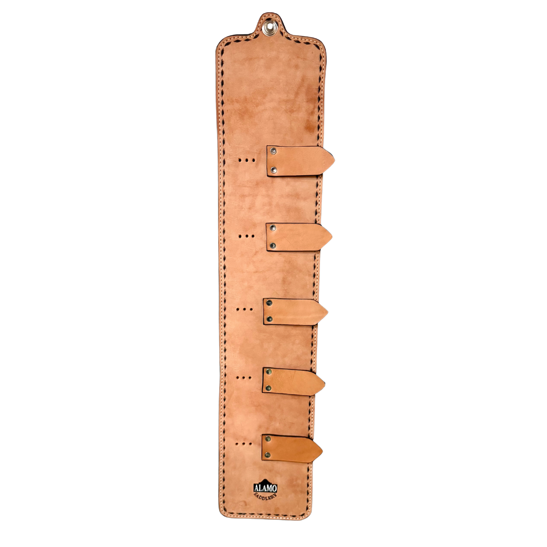 Golden Roughout w/ Buckstitch Buckle Holder