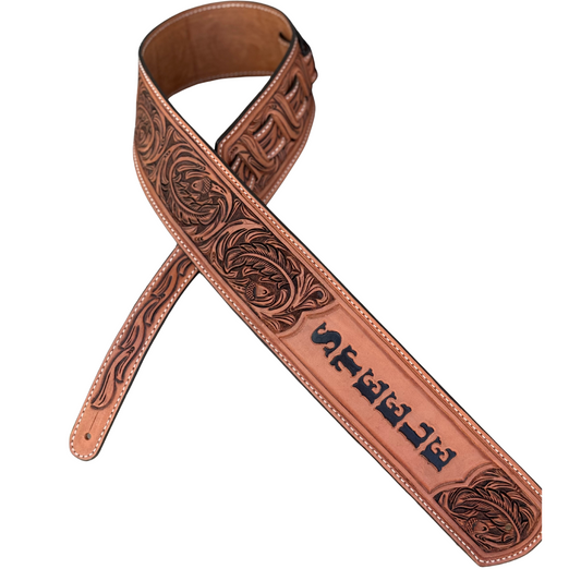 Cowboy Feather - Guitar Strap