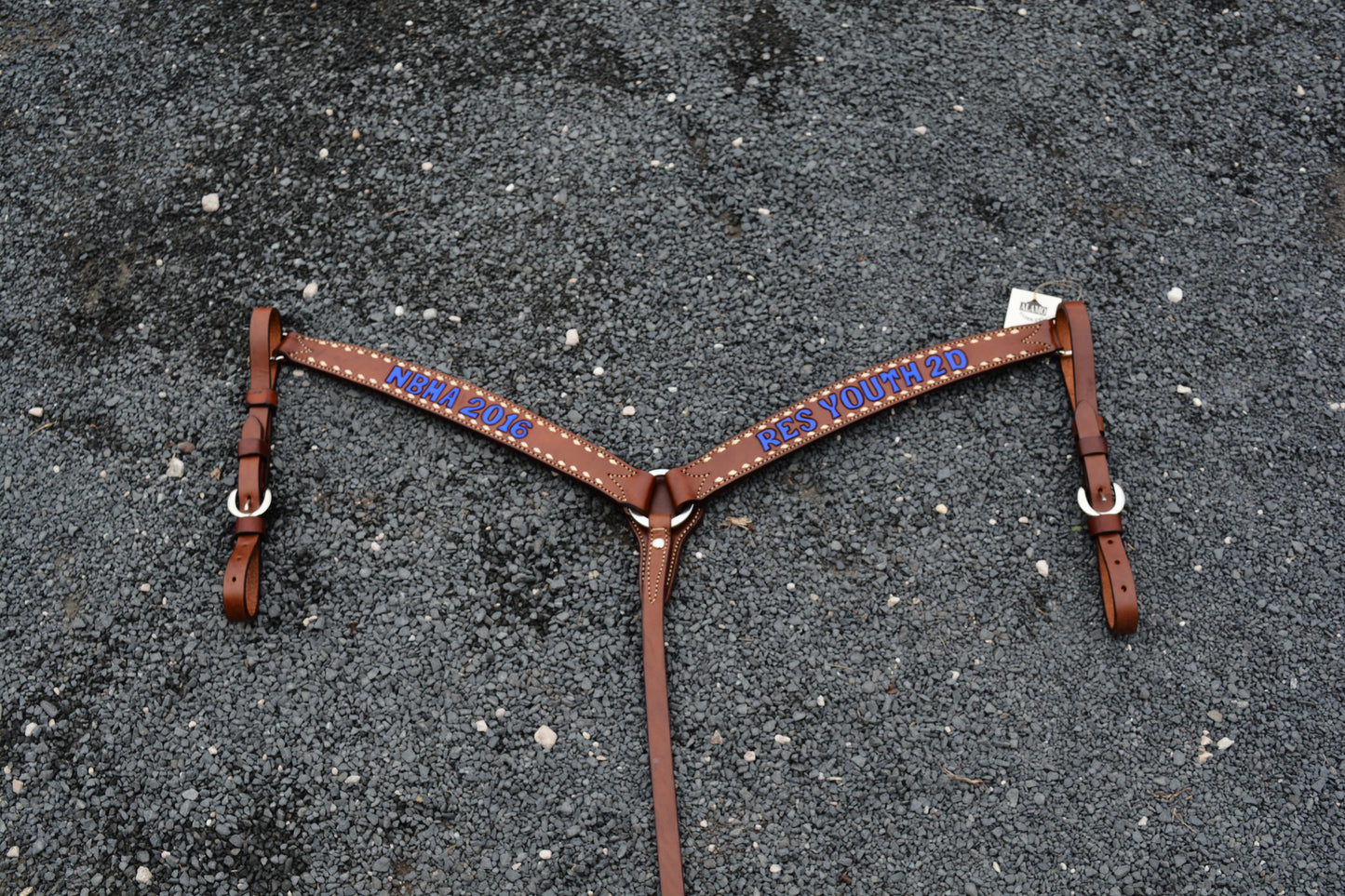 Rodeo Award | 1.75" Contoured Breastcollar with Buckstitch (18)