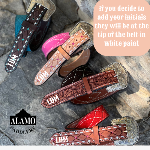 1.5" Straight Cowboy Stitch - Teal