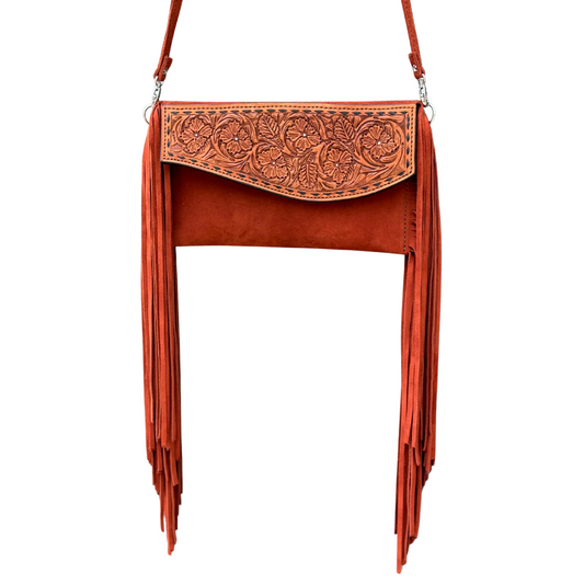 Fringe Clutch- Rusty Cowboy