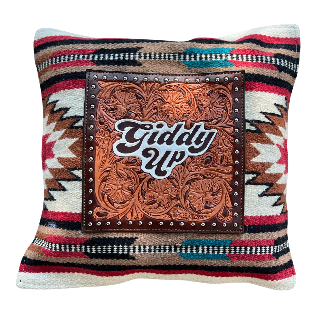 Throw Pillow- GIDDY UP