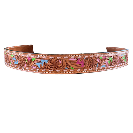 1.5" Straight Confetti Belt