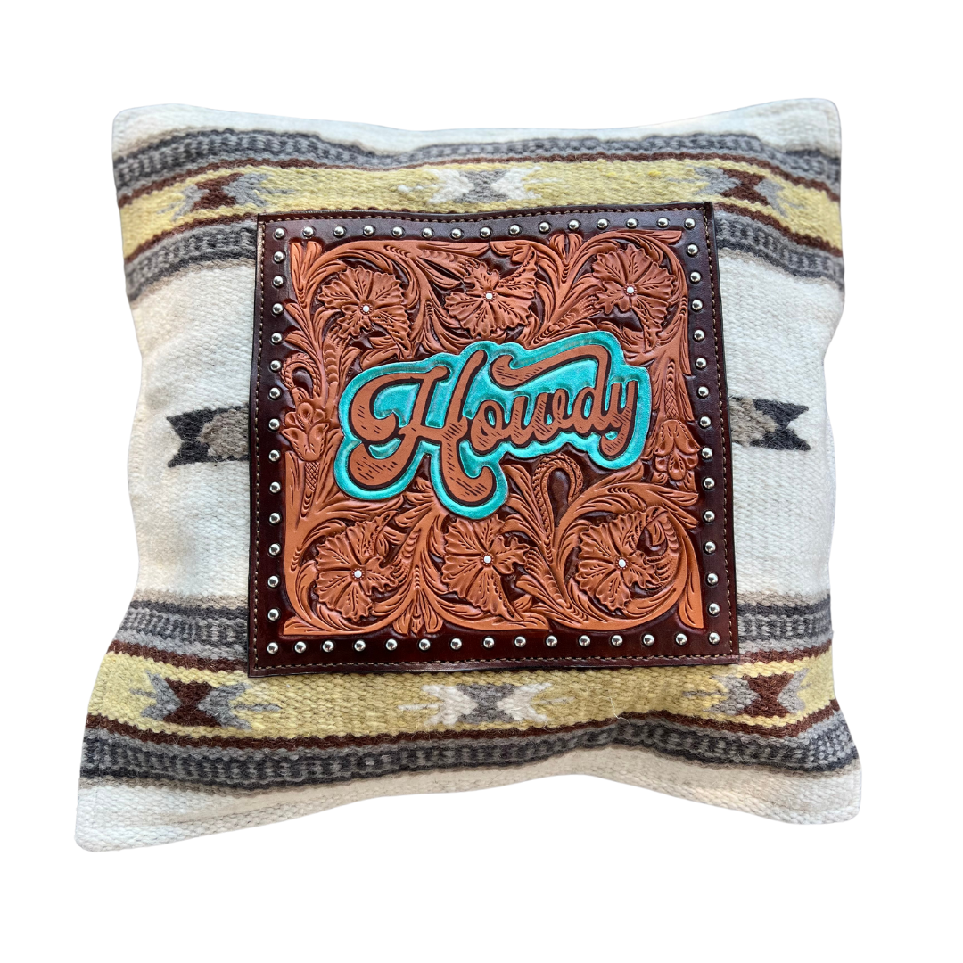 Throw Pillow- Howdy