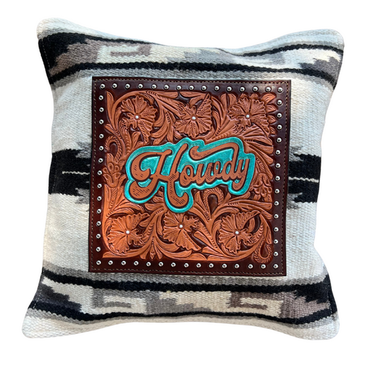 Throw Pillow- HOWDY 1