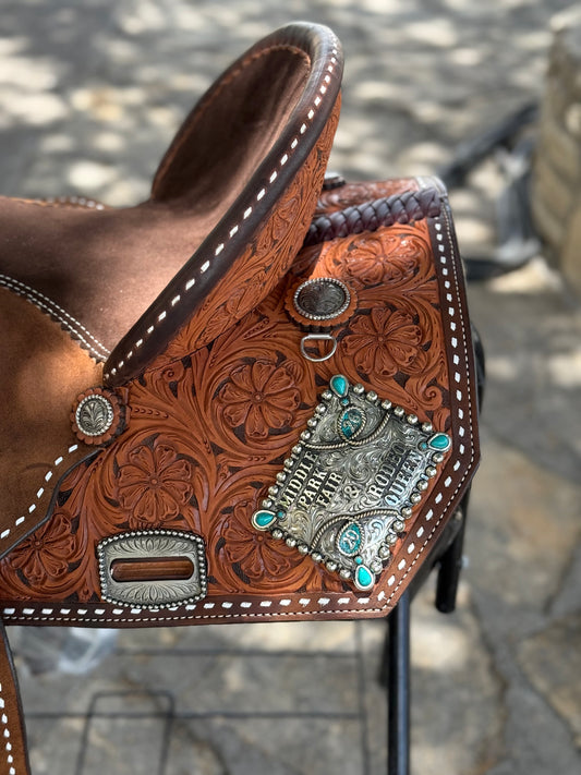 Add a custom pair of saddle plates to your saddle