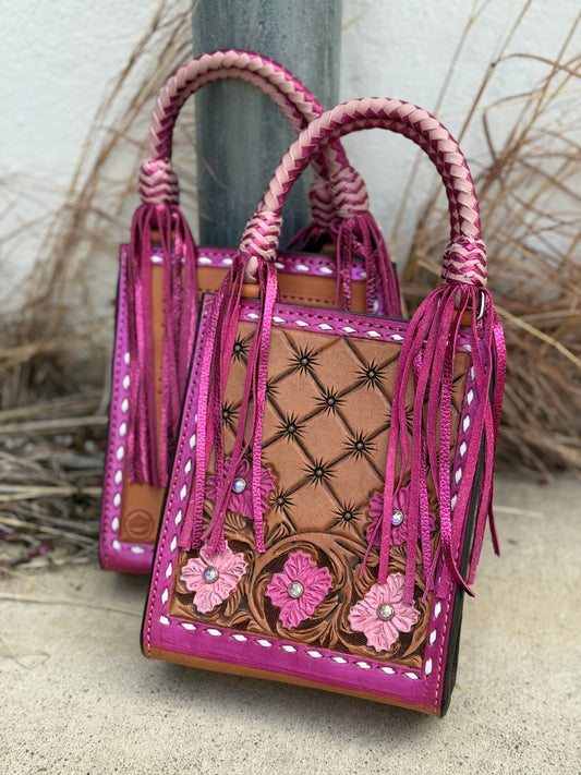 The Card Handbags- Malibu Barbie TASSEL