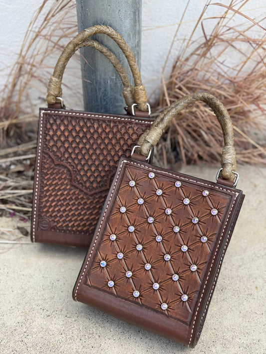 The Card Handbags- Rhinestone