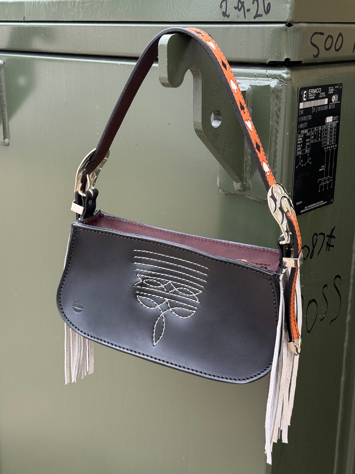 Buckle Bags- Checkered