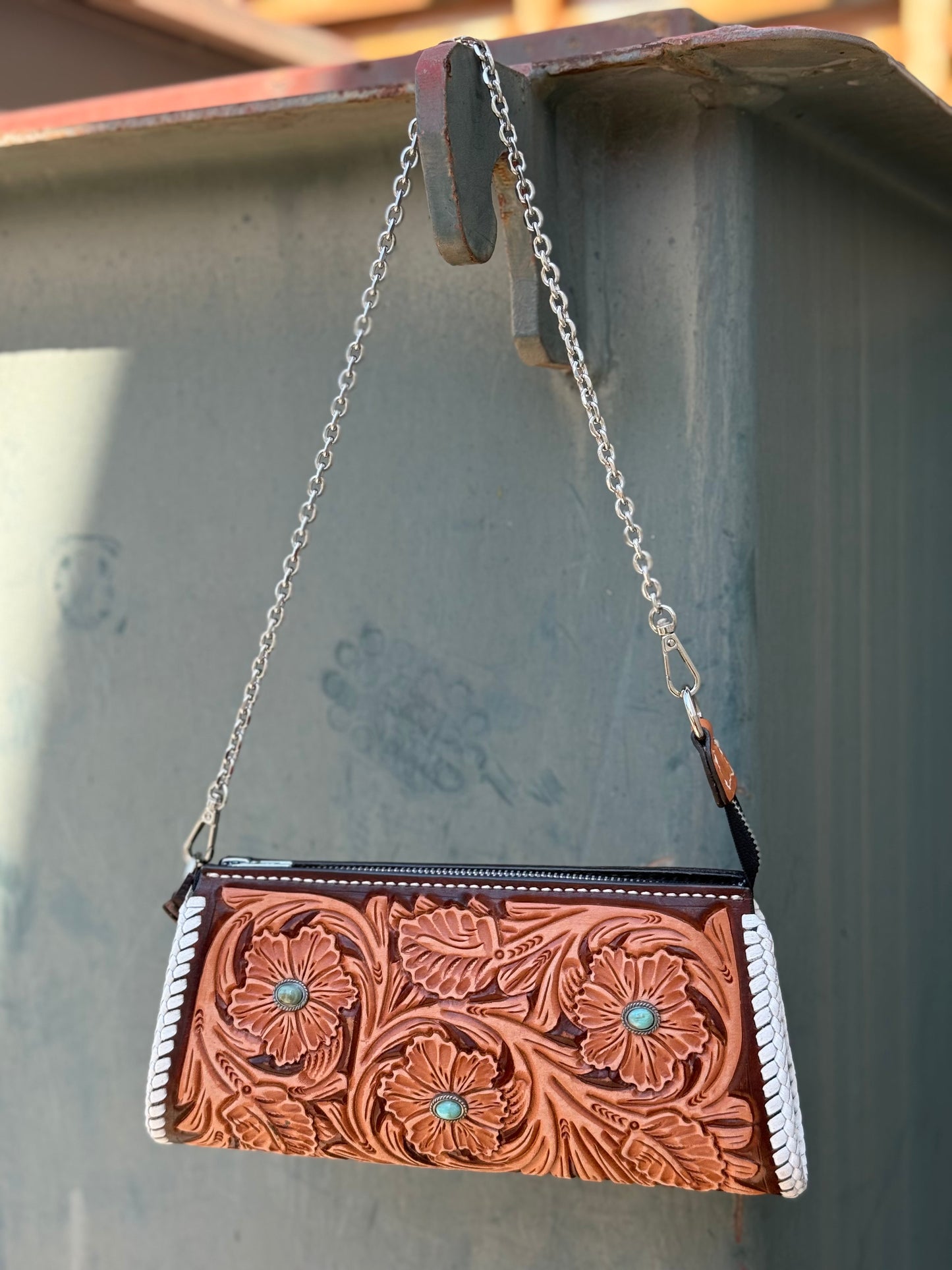 Pony Purse- Turquoise Stone