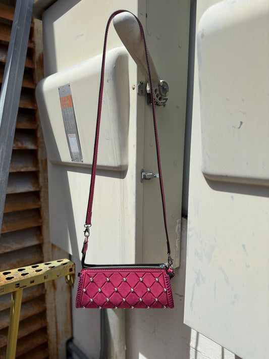 Pony Purse- Pink Rhinestone