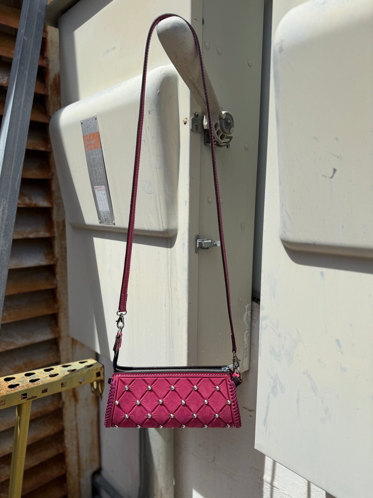 Pony Purse- Pink Rhinestone