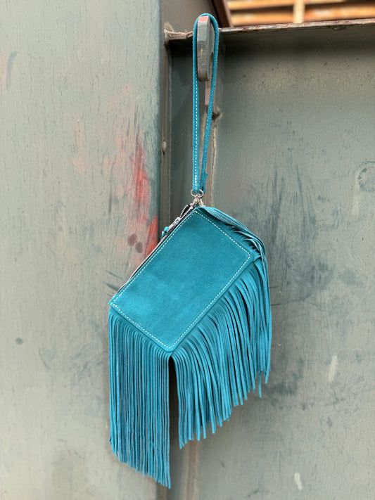 Raglet Bag- Turquoise