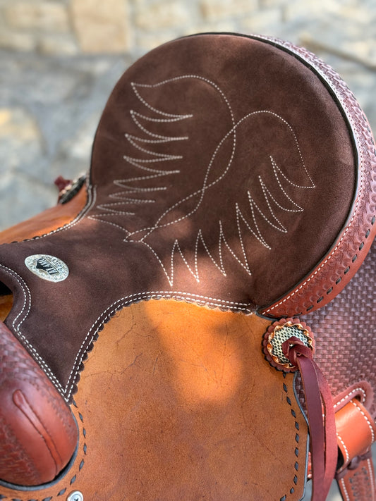 14" The Outlaw Barrel Saddle