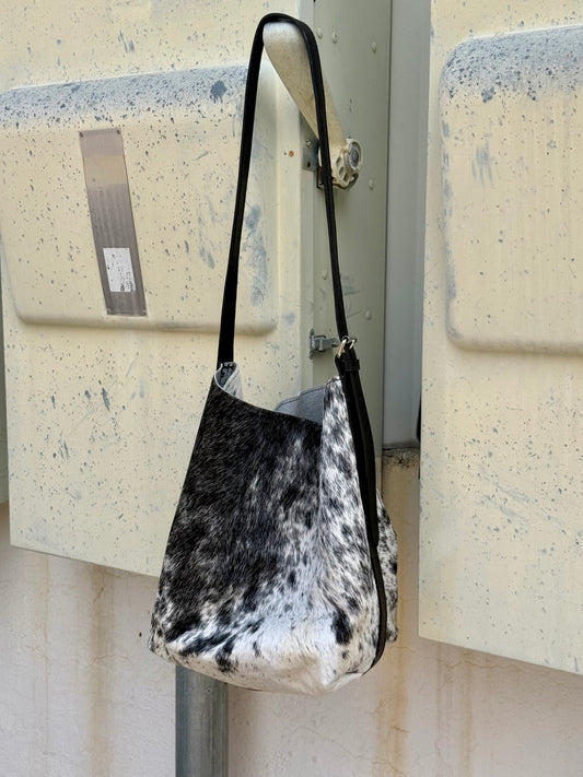 Livestock Tote- Salt & Pepper #3