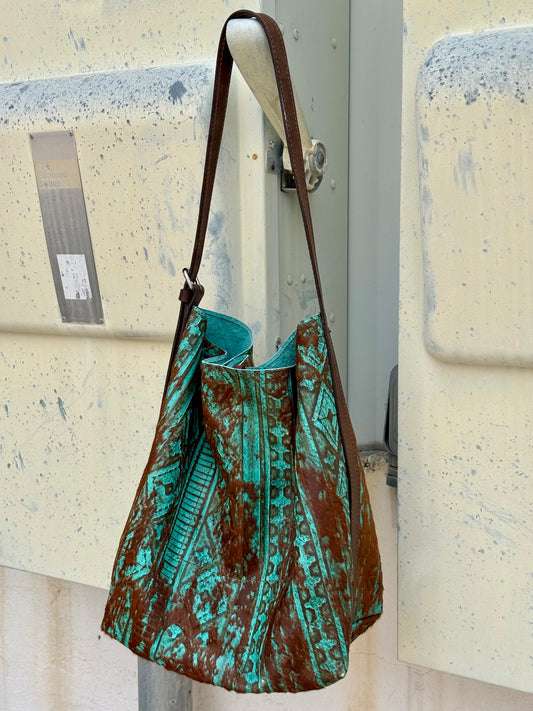Livestock Tote- Patina
