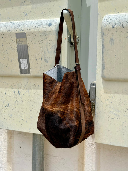Livestock Tote- Chocolate Brindle #3