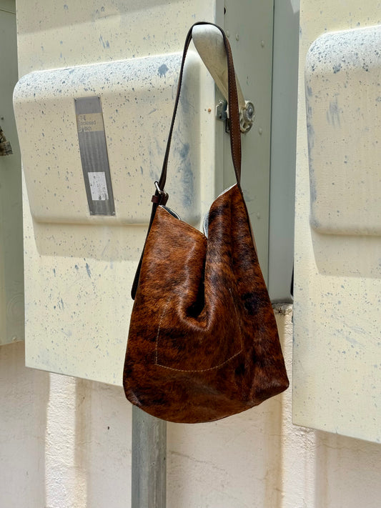Livestock Tote- Chocolate Brindle #3