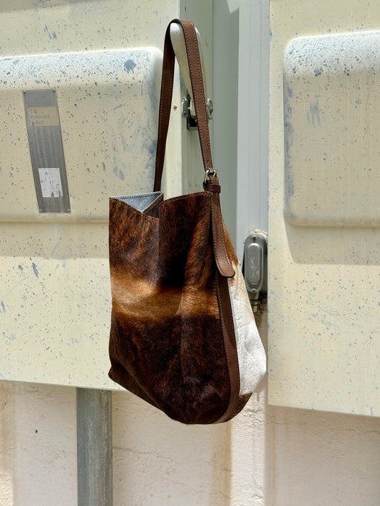 Livestock Tote- Chocolate Brindle #4