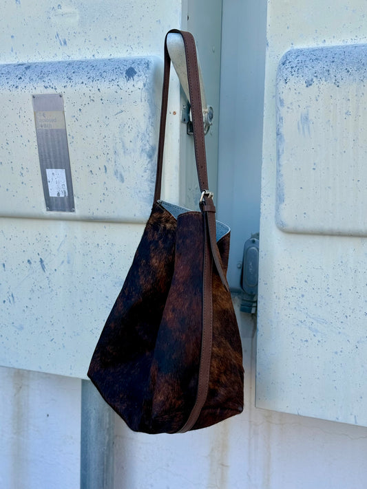 Livestock Tote- Chocolate Brindle #13