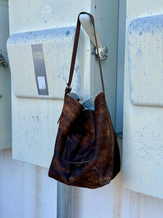 Livestock Tote- Chocolate Brindle #13