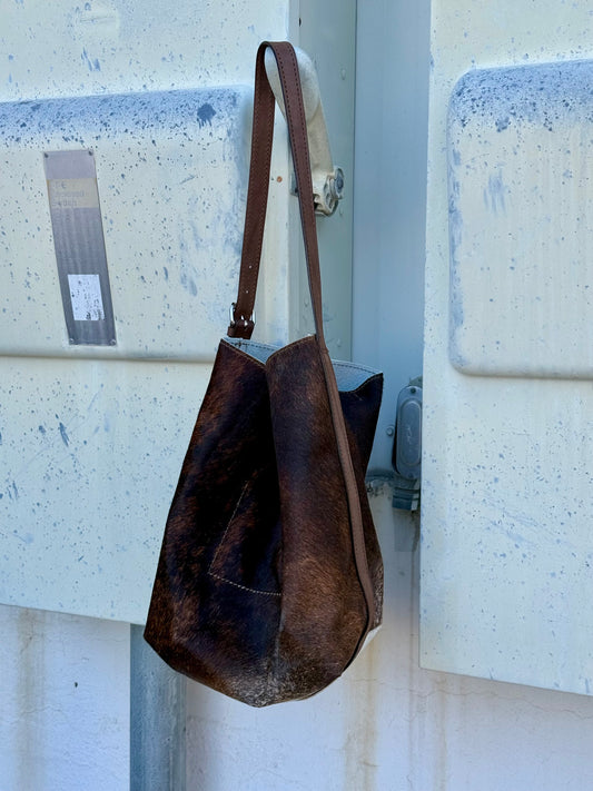 Livestock Tote- Chocolate Brindle #11