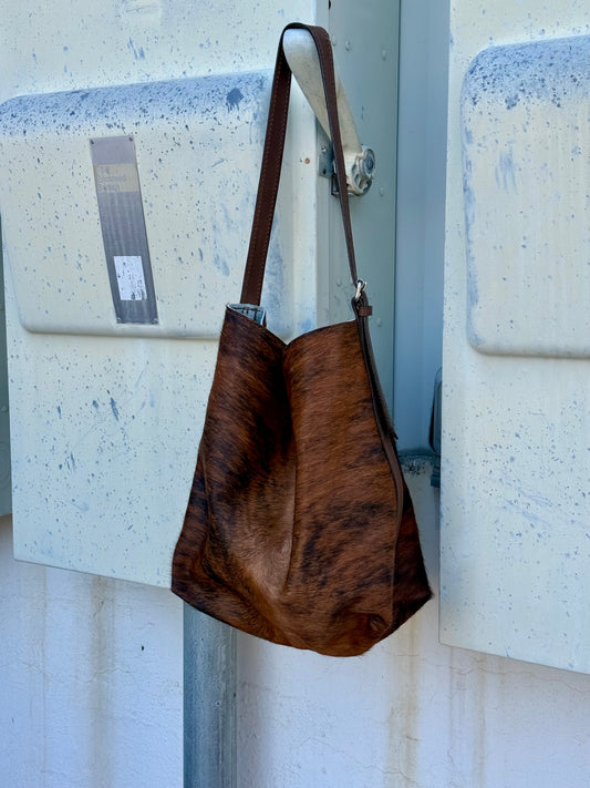 Livestock Tote- Chocolate Brindle #9