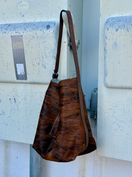 Livestock Tote- Chocolate Brindle #9