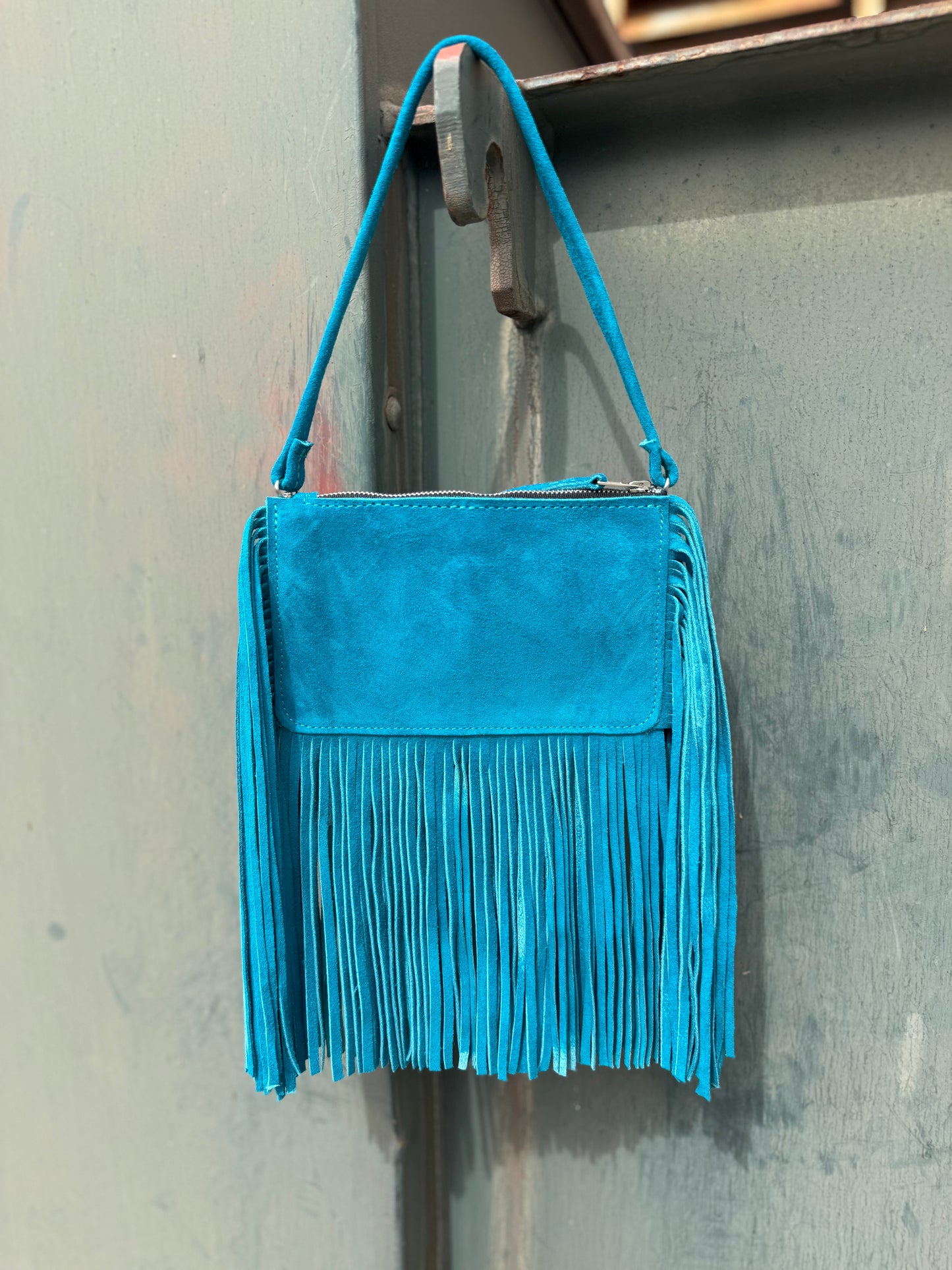 Raglet Bag- Electric Blue