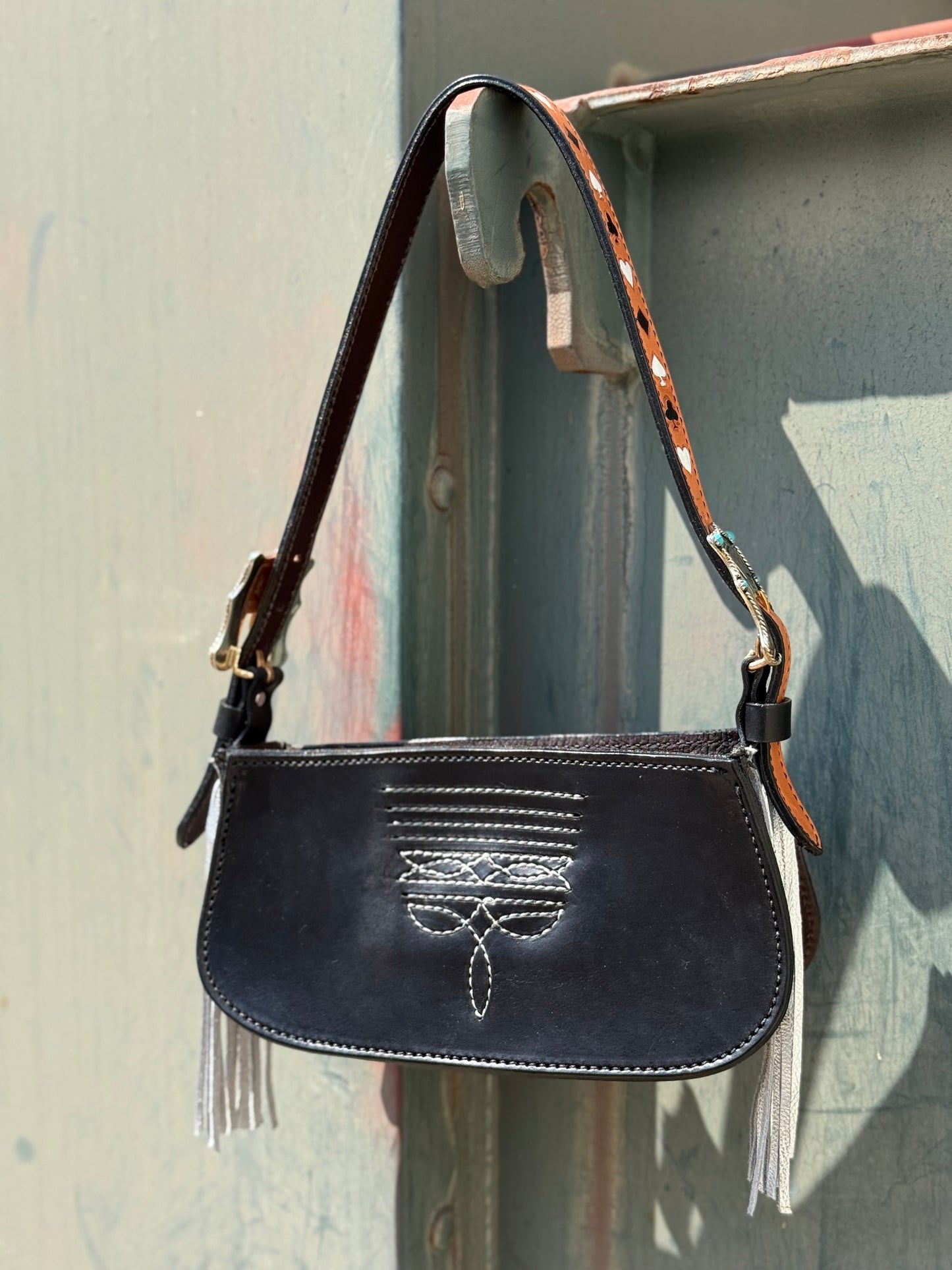 Buckle Bags- Checkered