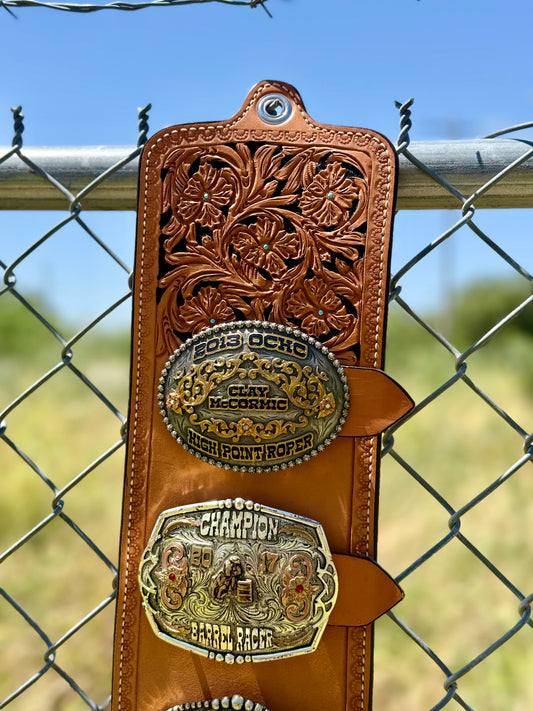 Trophy Buckle Holder | El Pinto