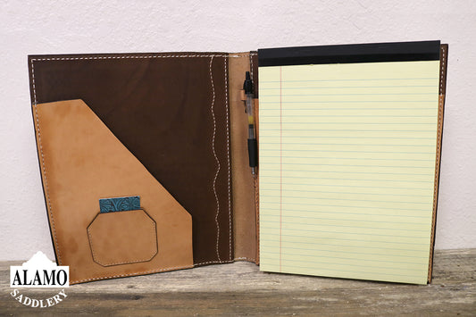 #1 Large portfolio Turquoise Sunflower