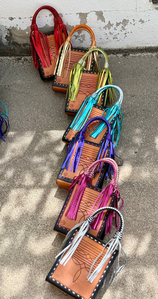 NEON WRANGLER- Checkered Ace TASSEL