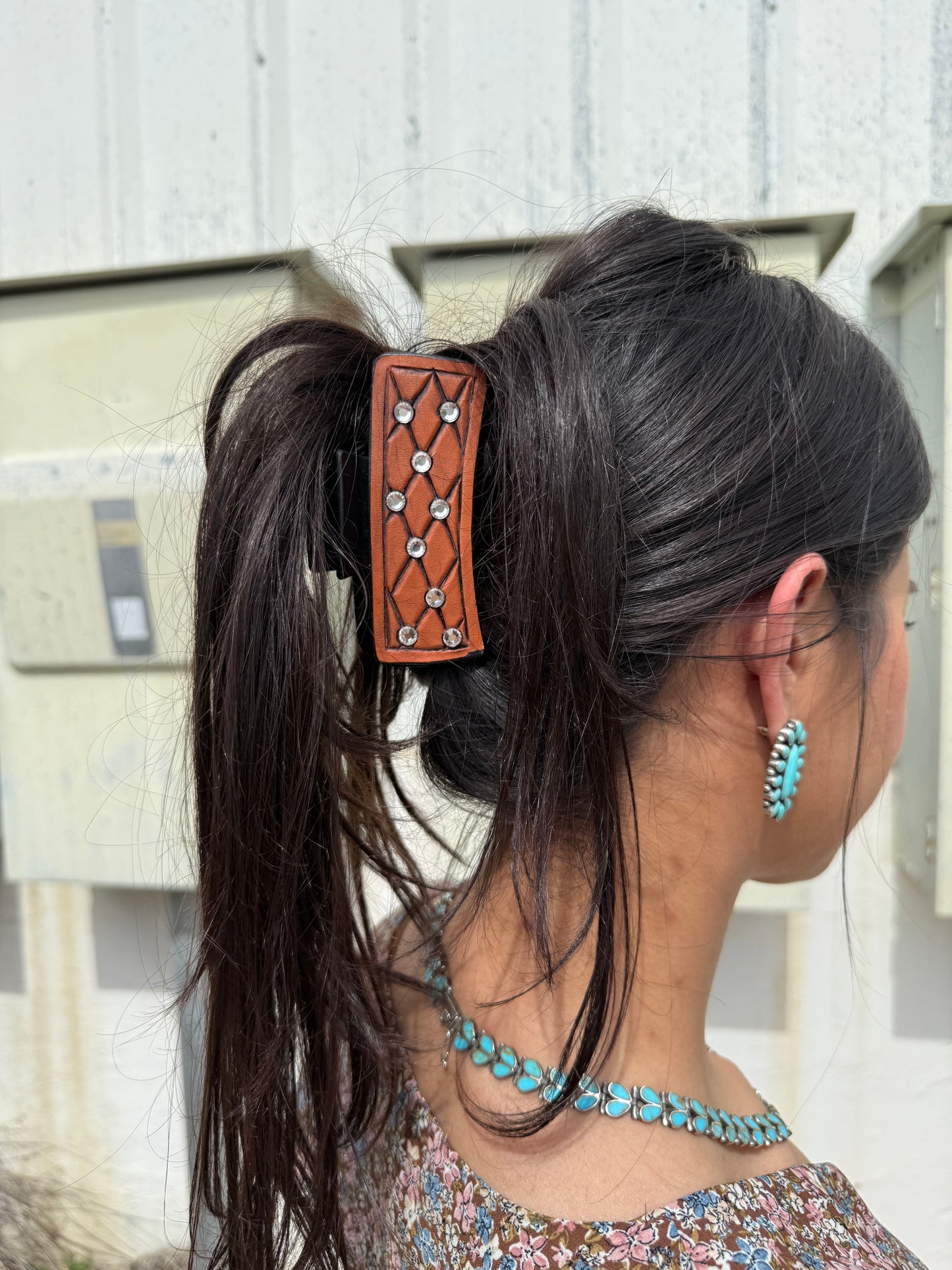 Large Rhinestone Hair Claw