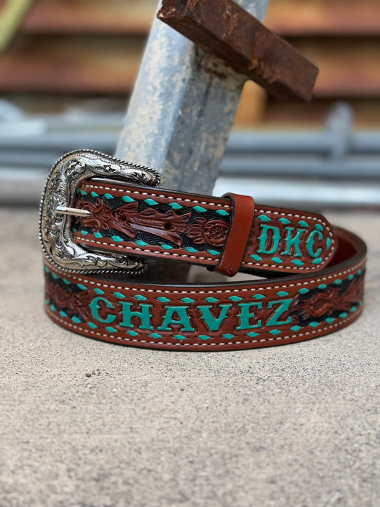 ADD lettering to ANY of our belts