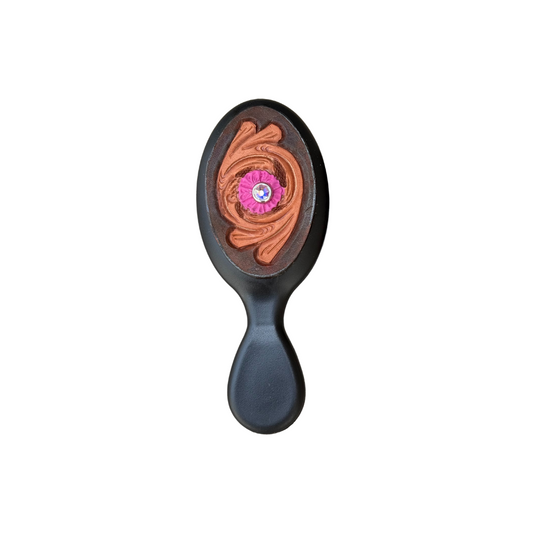 Mini Tooled hair brush - Malibu Barbie