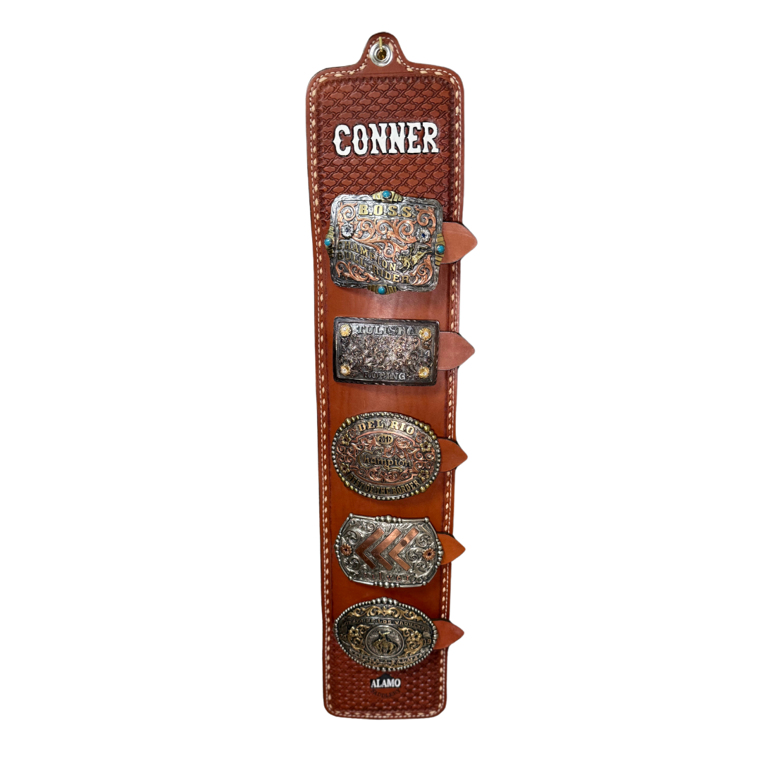 Add YOUR NAME- TOP OF BUCKLE HOLDER