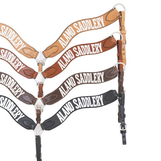 Rodeo Award | 2.5" Wave Breastcollar w/ lettering