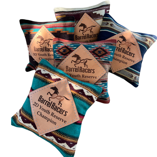 Rodeo Award | Throw Pillow w/ SS border